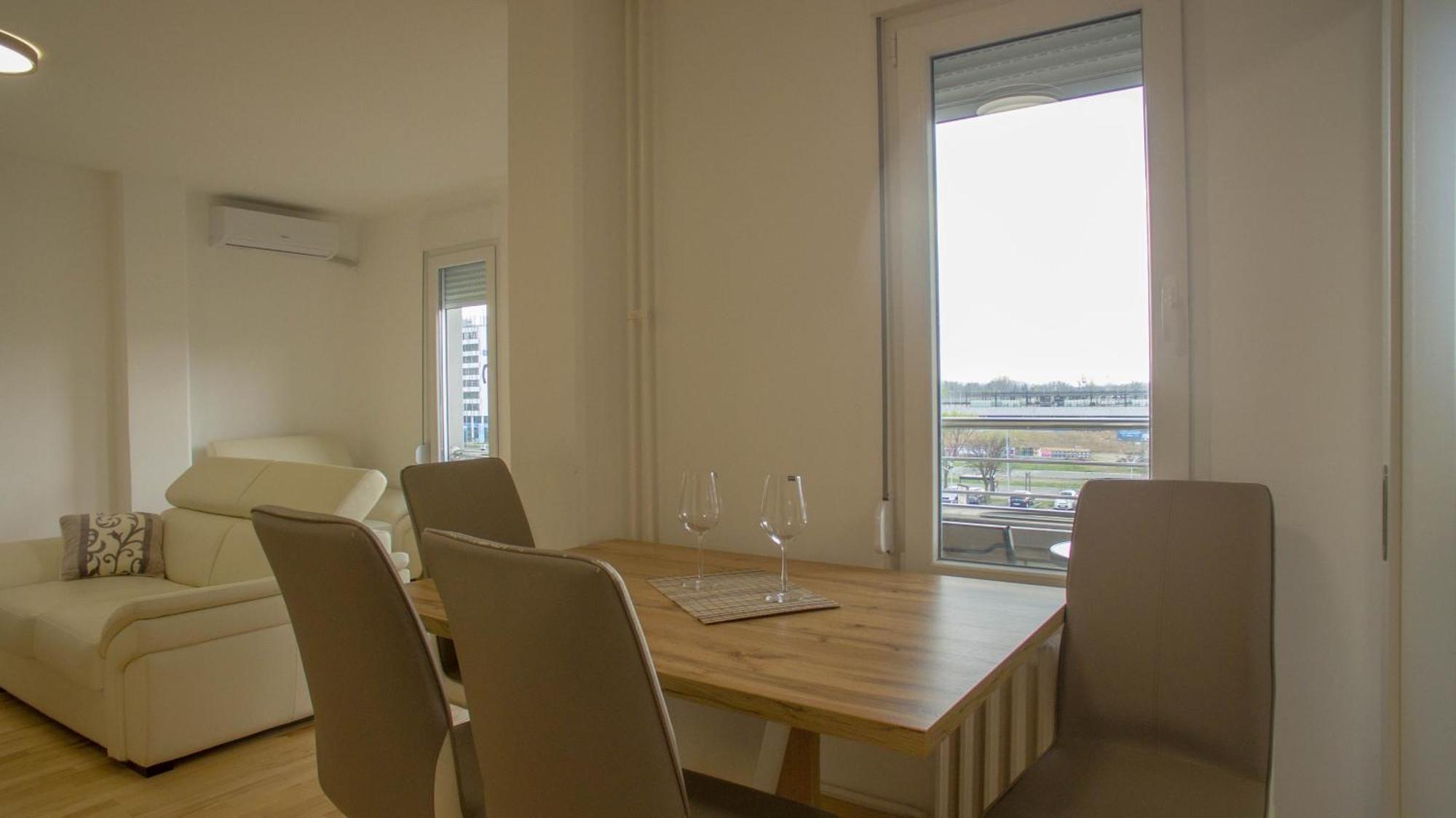 Premium Stan Novi Beograd Apartment Ngoại thất bức ảnh